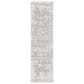 Safavieh Madison MAD603G 2"3" x 10" Silver and Ivory Runner, , large