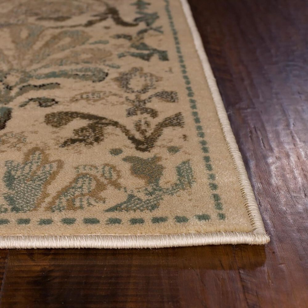 Kas Oriental Rugs Heritage Florence 2&#39;2&quot; x 7&#39;11&quot; Ivory Runner, , large