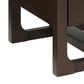Ashley Breckington Square End Table in Dark Brown, , large