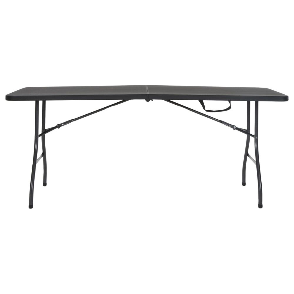 DHP 6&#39; Folding Table in Black, , large