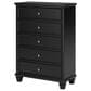 Ashley Lanolee 5-Drawer Chest in Black, , large