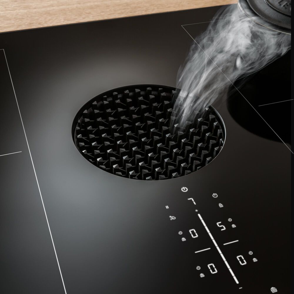 JennAir 30" Induction Downdraft Cooktop in Black, , large