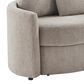Lifestyle Solutions Beckett Stationary Storage Sofa in Taupe, , large