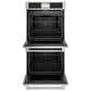 Cafe 27" Built-In Convection Double Wall Oven in Stainless Steel, , large