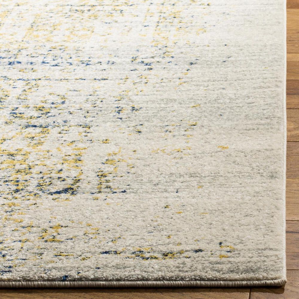 Safavieh Evoke EVK232C 2&#39;3&quot; x 11&#39; Ivory and Blue Runner, , large