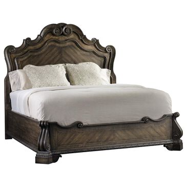 Hooker Furniture Rhapsody King Panel Bed in Reclaimed Natural, , large