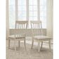 Ashley Trestle Dining Table and Chairs in Antique White and Brown, , large