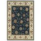 Oriental Weavers Kashan 2336B 6"7" x 9"6" Navy Area Rug, , large