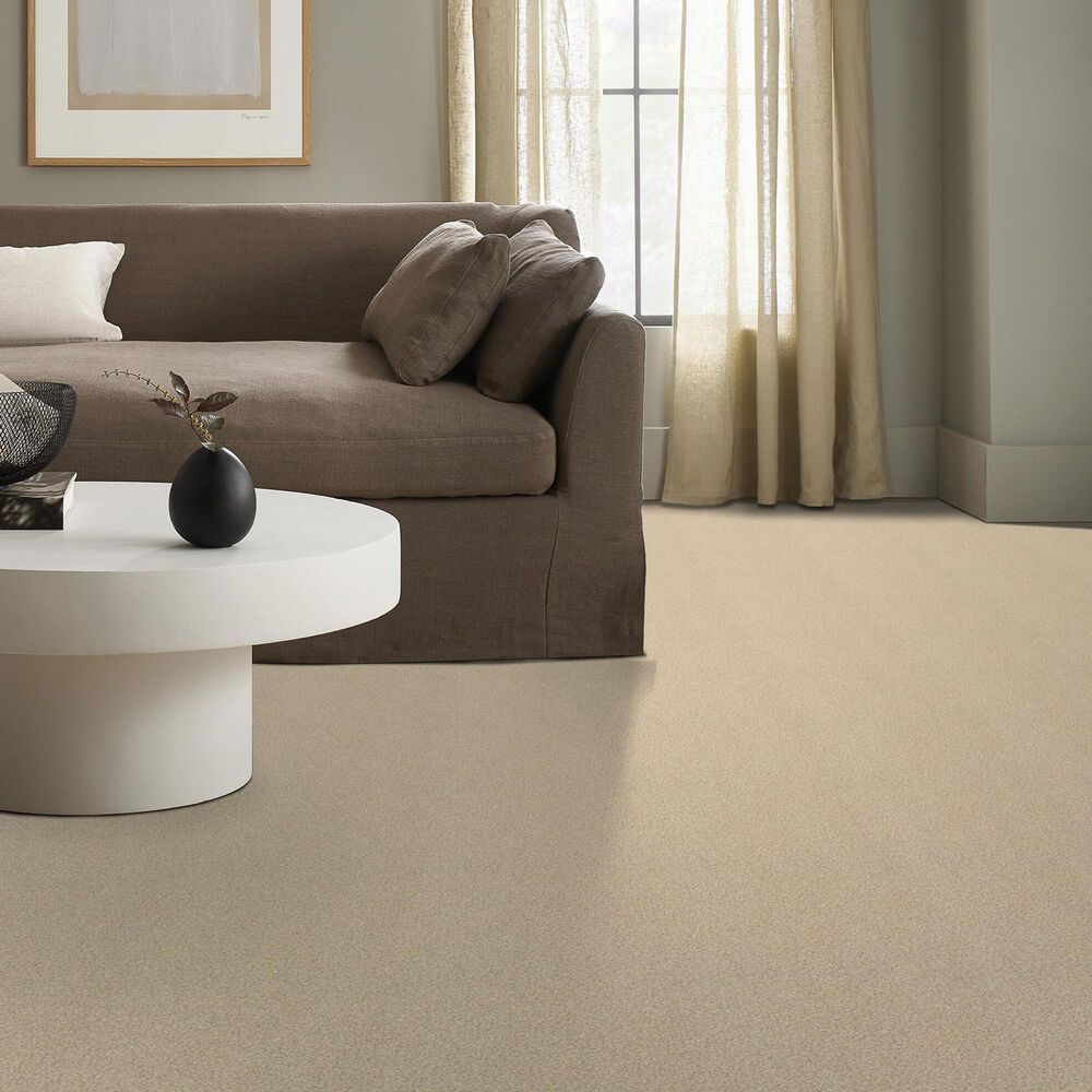 Shaw Tonal Comfort Blue Carpet in Sun Kissed, , large