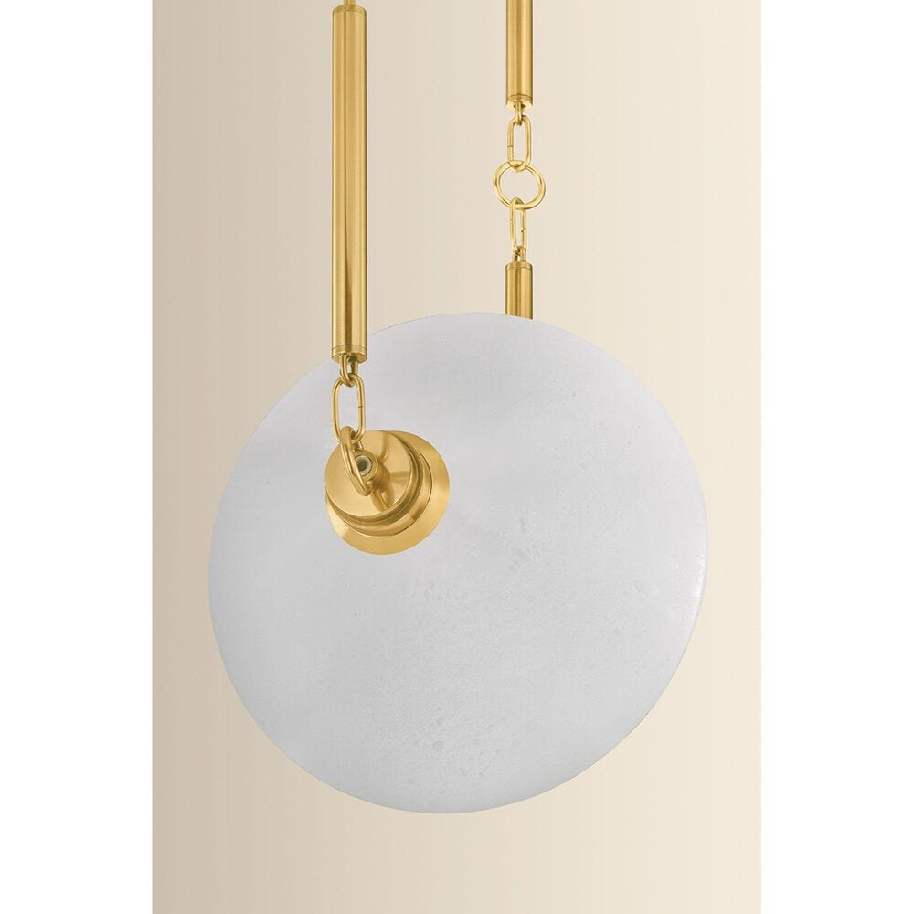 Troy Lighting Solara 3-Light Chandelier in Vintage Polished Brass, , large