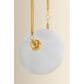 Troy Lighting Solara 3-Light Chandelier in Vintage Polished Brass, , large