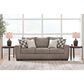 Ashley Loreo Stationary Sofa in Truffle, , large