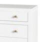 Butler Specialty Company Nora 3 Drawer Nightstand in Smooth White, , large