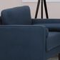 Lifestyle Solutions Langford Accent Chair in Navy Blue, , large
