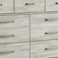 Ashley Bellaby 7 Drawer Dresser in Whitewash, , large