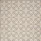 Nourison Aloha Damask 5"3" x 7"5" Ivory and Grey Indoor/Outdoor Area Rug, , large