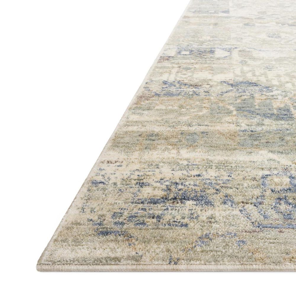 Loloi Revere REV-06 3&#39;9&quot; x 5&#39;9&quot; Ivory and Blue Area Rug, , large
