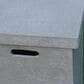Elementi Fire 20" Square Tank Cover in Gray, , large