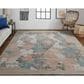 Feizy Elias 5" x 8" Pink, Blue and Taupe Area Rug, , large