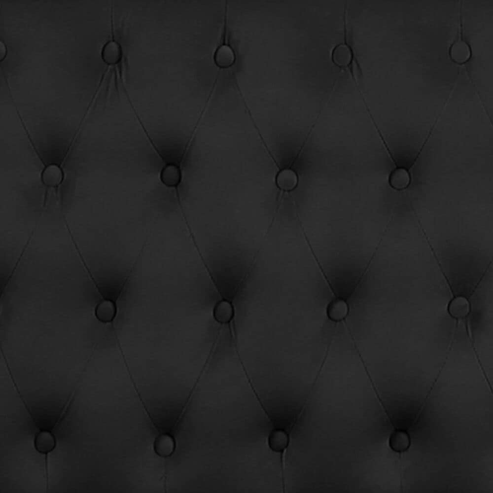 Crown Mark Annabelle King Upholstered Bed in Black, , large