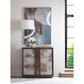 Artistica Home Andare Hall Chest in Brown, Beige and White, , large