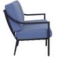 Gathercraft Charlotte Loveseat in Splendor Denim, , large