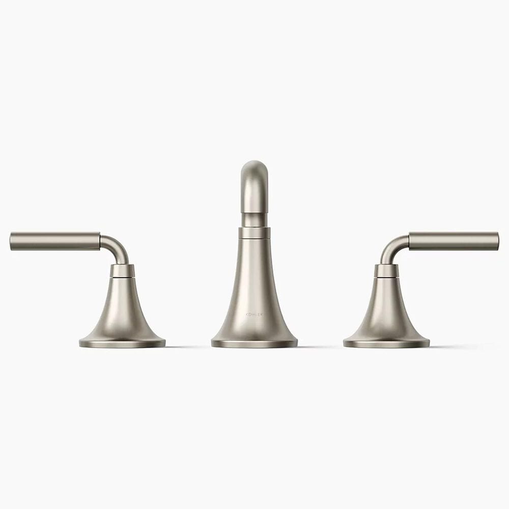 Kohler Tone Widespread Bathroom Sink Faucet in Vibrant Brushed Nickel, , large