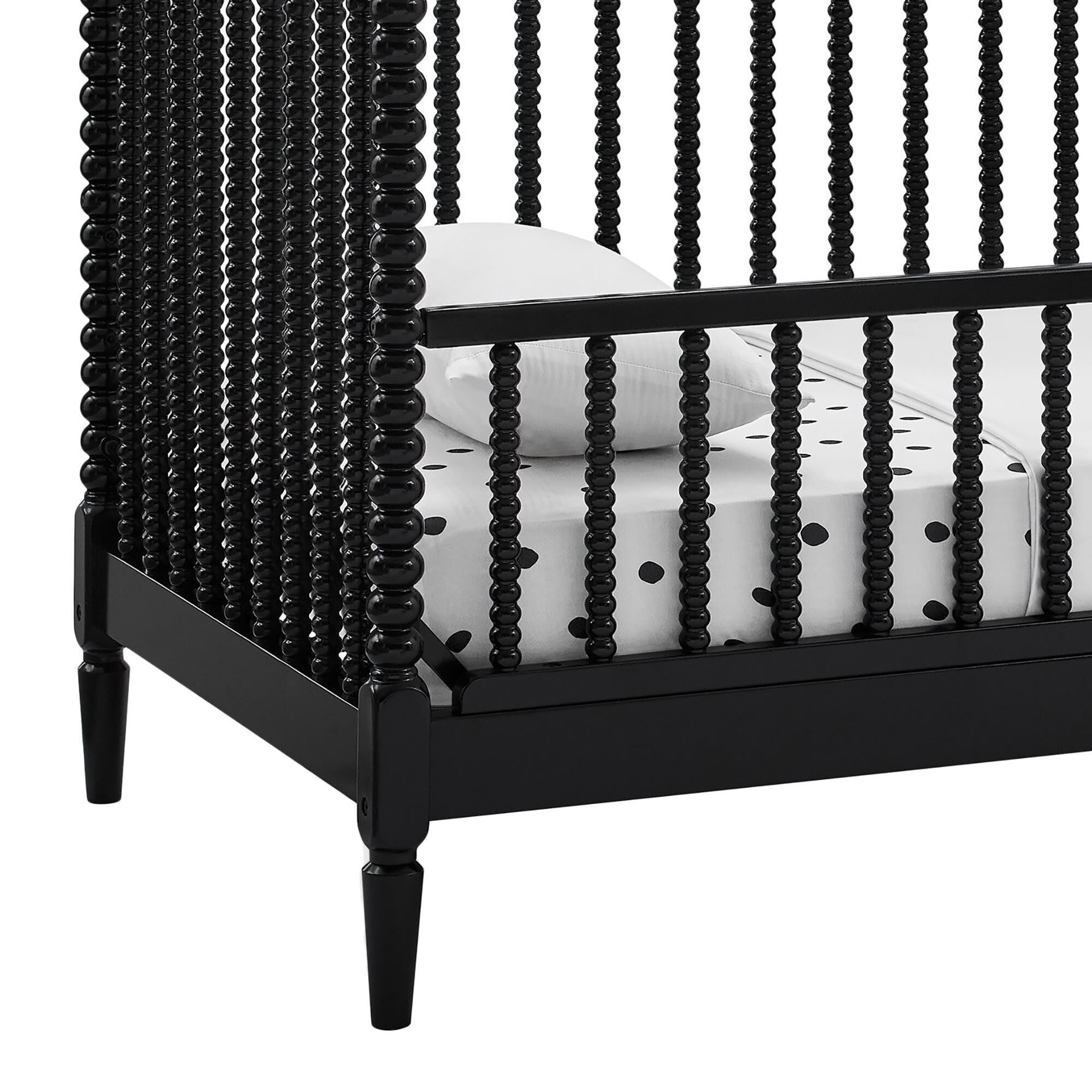 Delta Saint 4 In 1 Convertible Crib in Black NFM