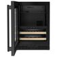KitchenAid 4.8 Cu. Ft. Beverage Center with Glass Door and Wood-Front Racks in Black Ore, , large