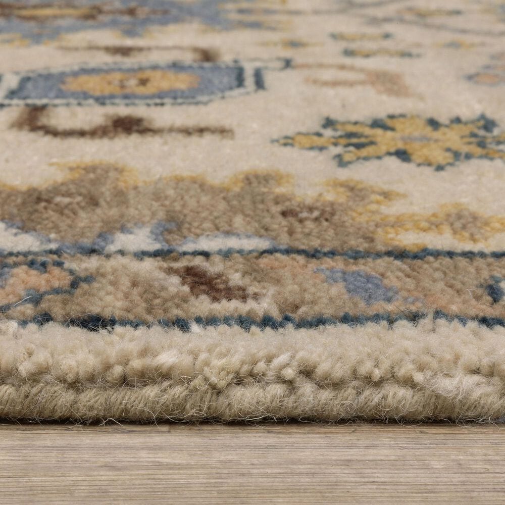 Oriental Weavers Majorca Ivory and Multicolor 8&#39; x 10&#39; Area Rug, , large