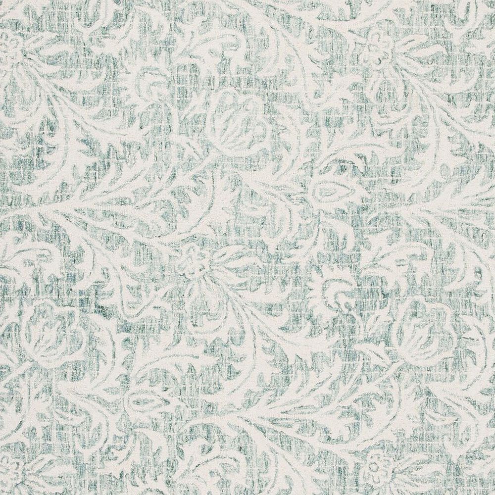 Safavieh Micro-Loop MLP379F 2&#39;3&quot; x 9&#39; Gray and Ivory Runner, , large