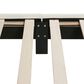 Furniture of America Gail Queen Upholstered Platform Bed with Standard Headboard in White, , large