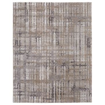 Feizy Rugs Skyview 7"10" x 10" Ivory and Brown Area Rug, , large