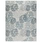 Nourison Garden Oasis Nautical Blue 9" x 12" Indoor/Outdoor Area Rug, , large