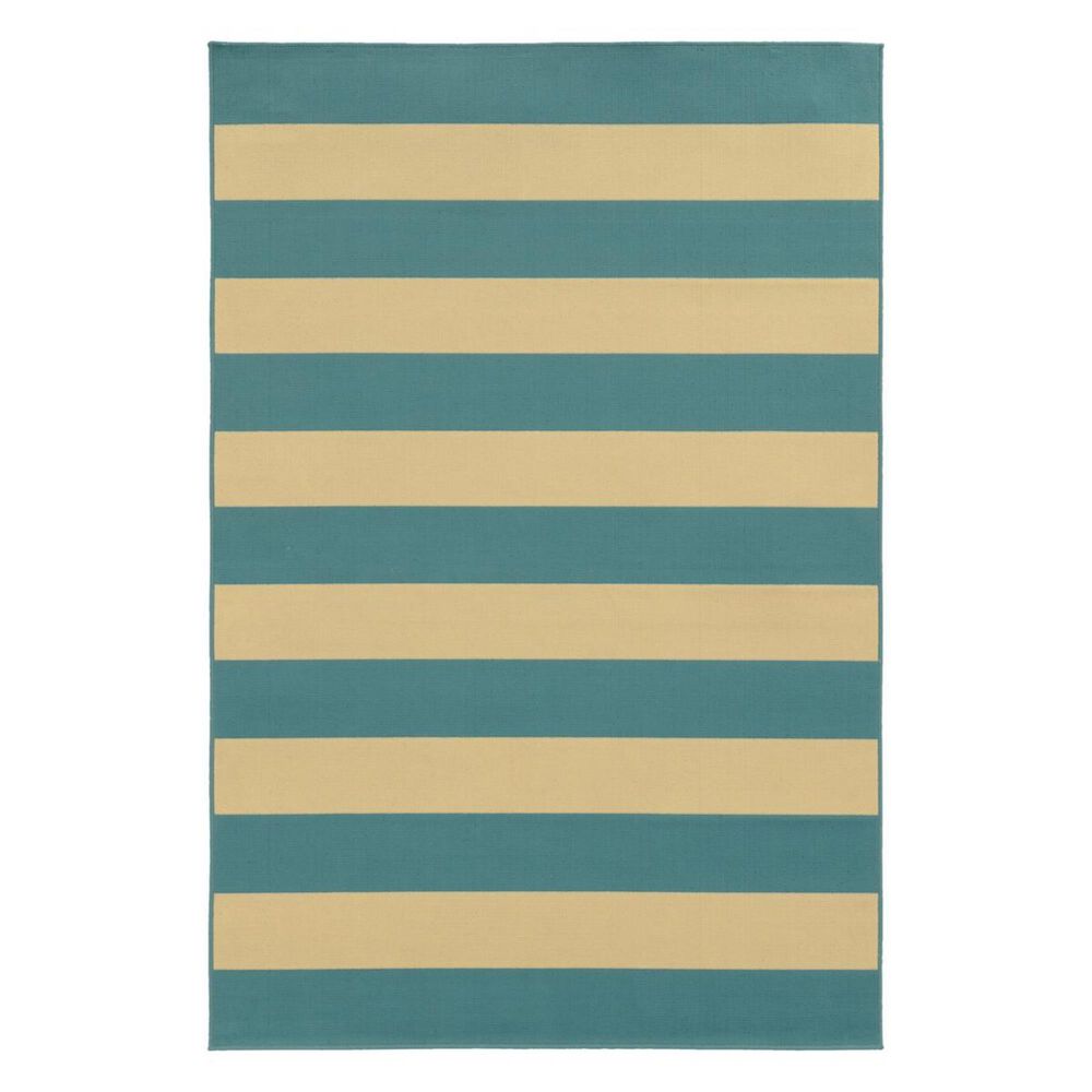 Oriental Weavers Riviera 4768G 2"5" x 4"5" Blue Area Rug, , large