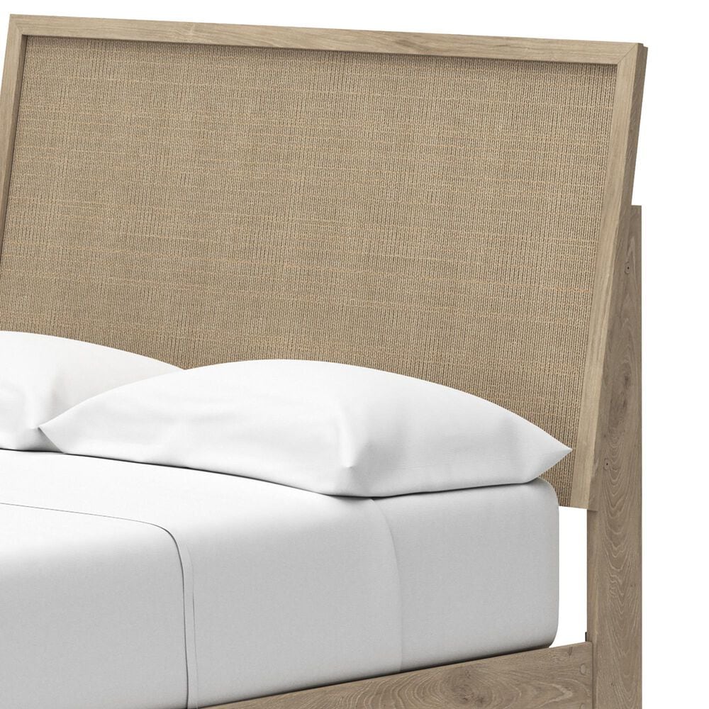 Ashley Cielden Full Platform Bed in Tan, , large