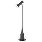 Cal Lighting Trumpette Floor Lamp in Charcoal Grey, , large