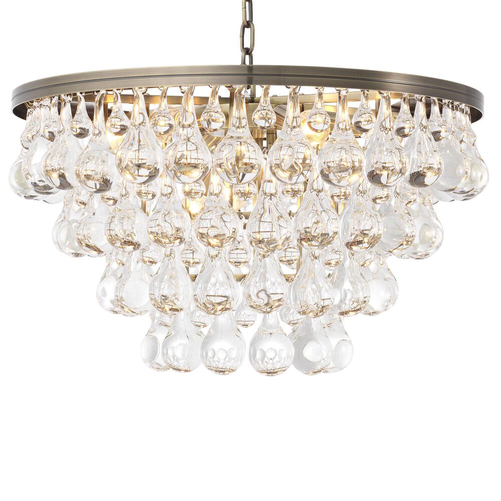 Eichholtz Bolzano Chandelier in Nickel, , large