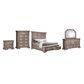 Sasha Lee 5-Piece Queen Storage Bedroom Set in Light Taupe, , large