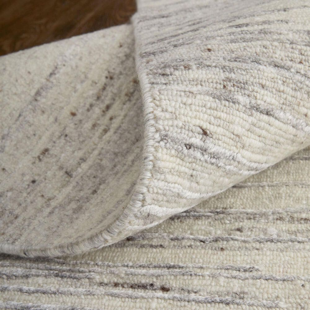 Feizy Brighton 2&#39;6&quot; x 14&#39; Taupe and Ivory Runner, , large
