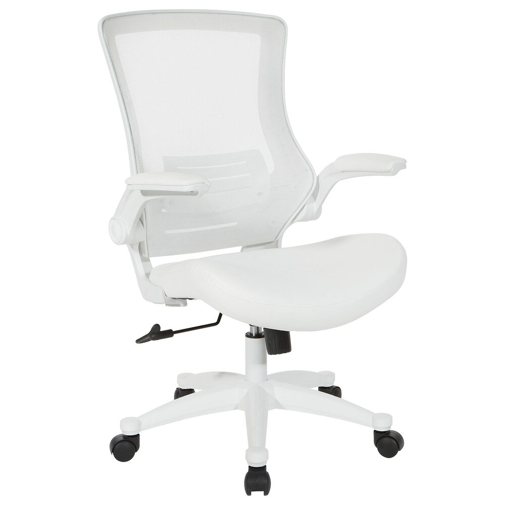 OSP Home Managers Desk Chair in White, , large