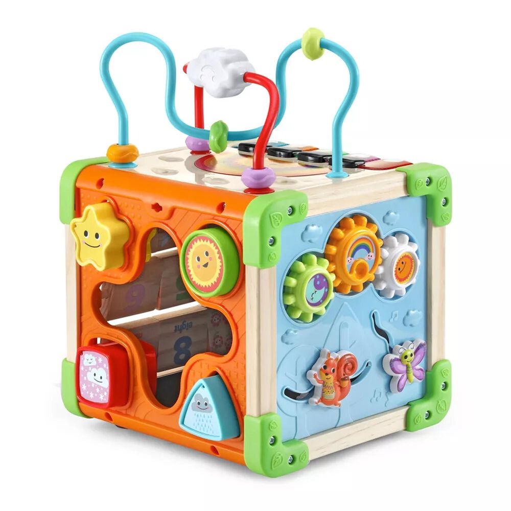 Leapfrog Touch and Learn Wooden Activity Cube, , large