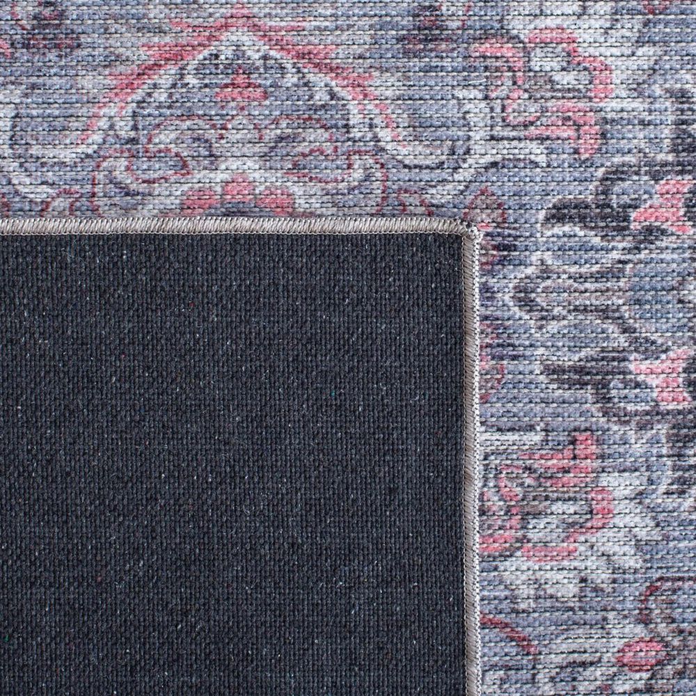 Safavieh Serapi 6&#39;7&quot; Square Grey and Pink Area Rug, , large