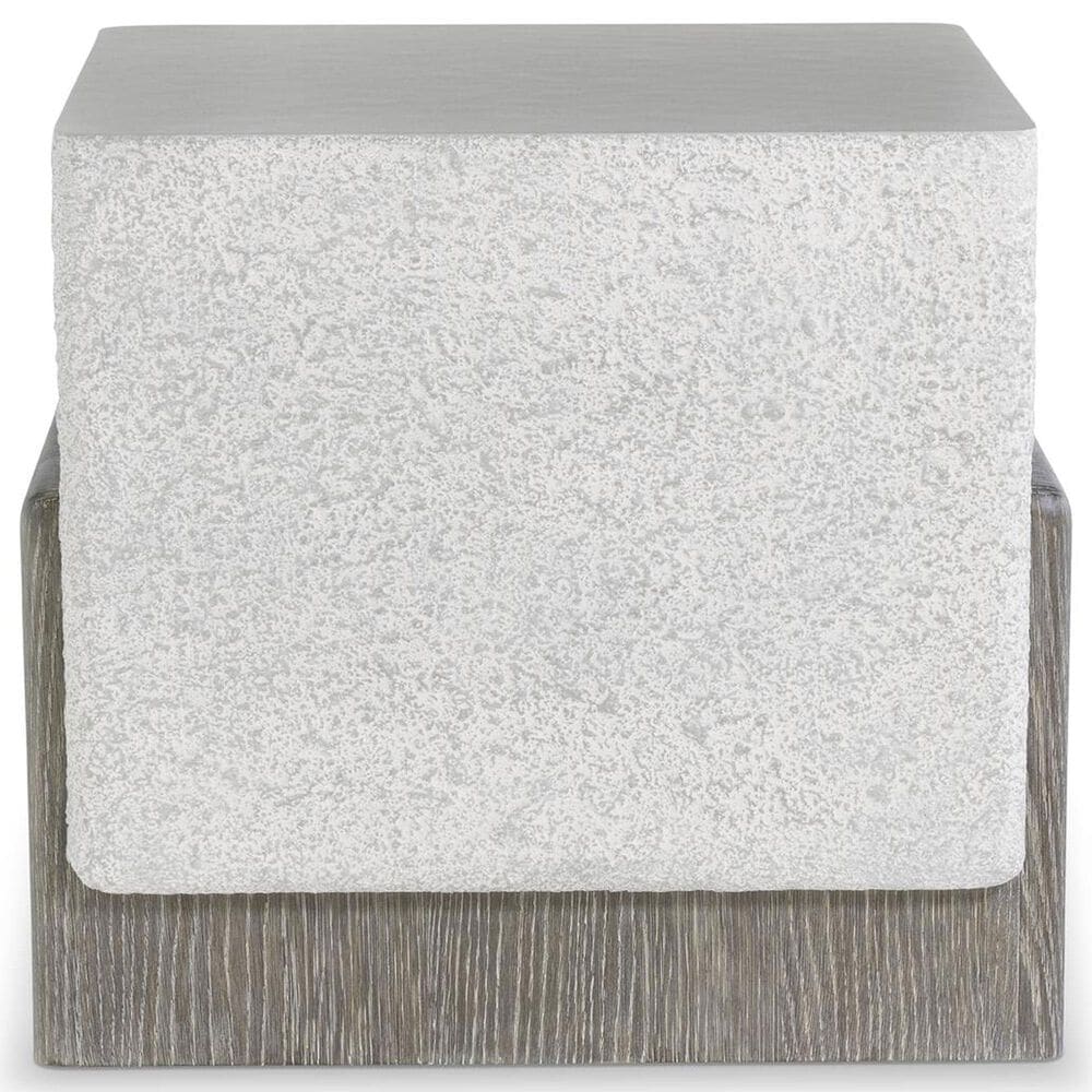 Bernhardt Monolith Side Table in Millstone and Puma, , large