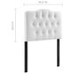 Modway Annabel Upholstered Vinyl King Headboard in White, , large
