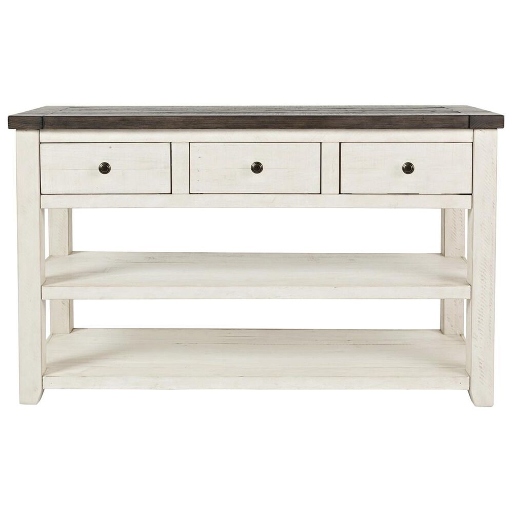 Waltham Madison County Sofa Table in Vintage White, , large
