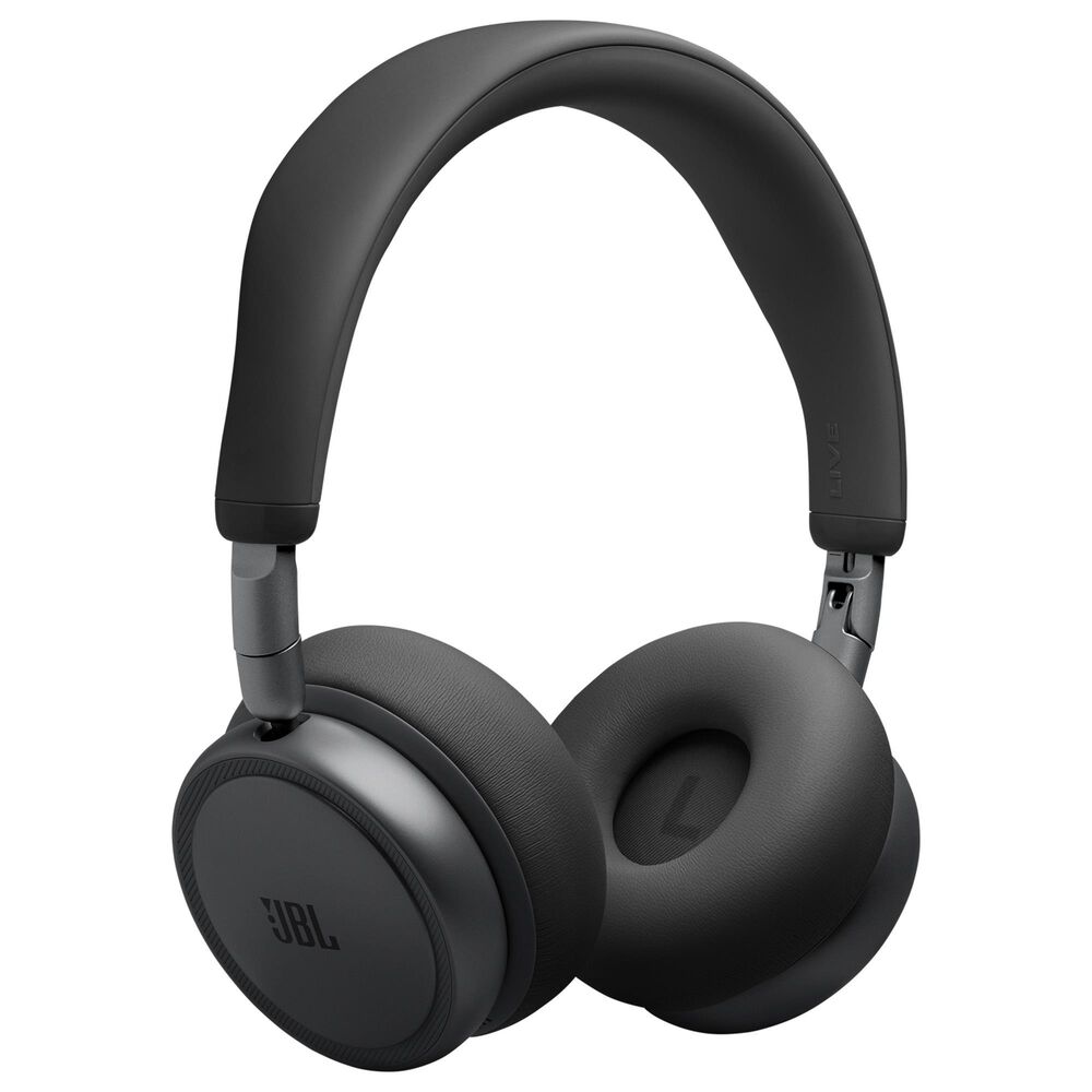 JBL Live Series Wireless Noise-Canceling On-Ear Headphones in Black, , large