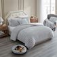 Hallmart Collectibles Hooded Round Cuddler Small Pet Bed in Gray, , large