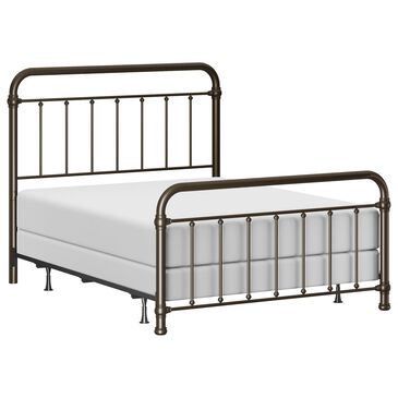 Richlands Furniture Kirkland Queen Slat Metal Bed in Dark Bronze, , large