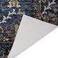 Dalyn Rug Company Silk Road Navy, Gold, Copper, Blue, Teal, Mocha and Fern 8" x 10" Area Rug, , large